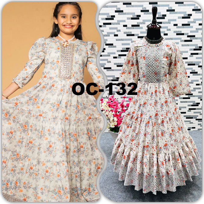 OC 132 Girls Wear Wedding Gown Catalog